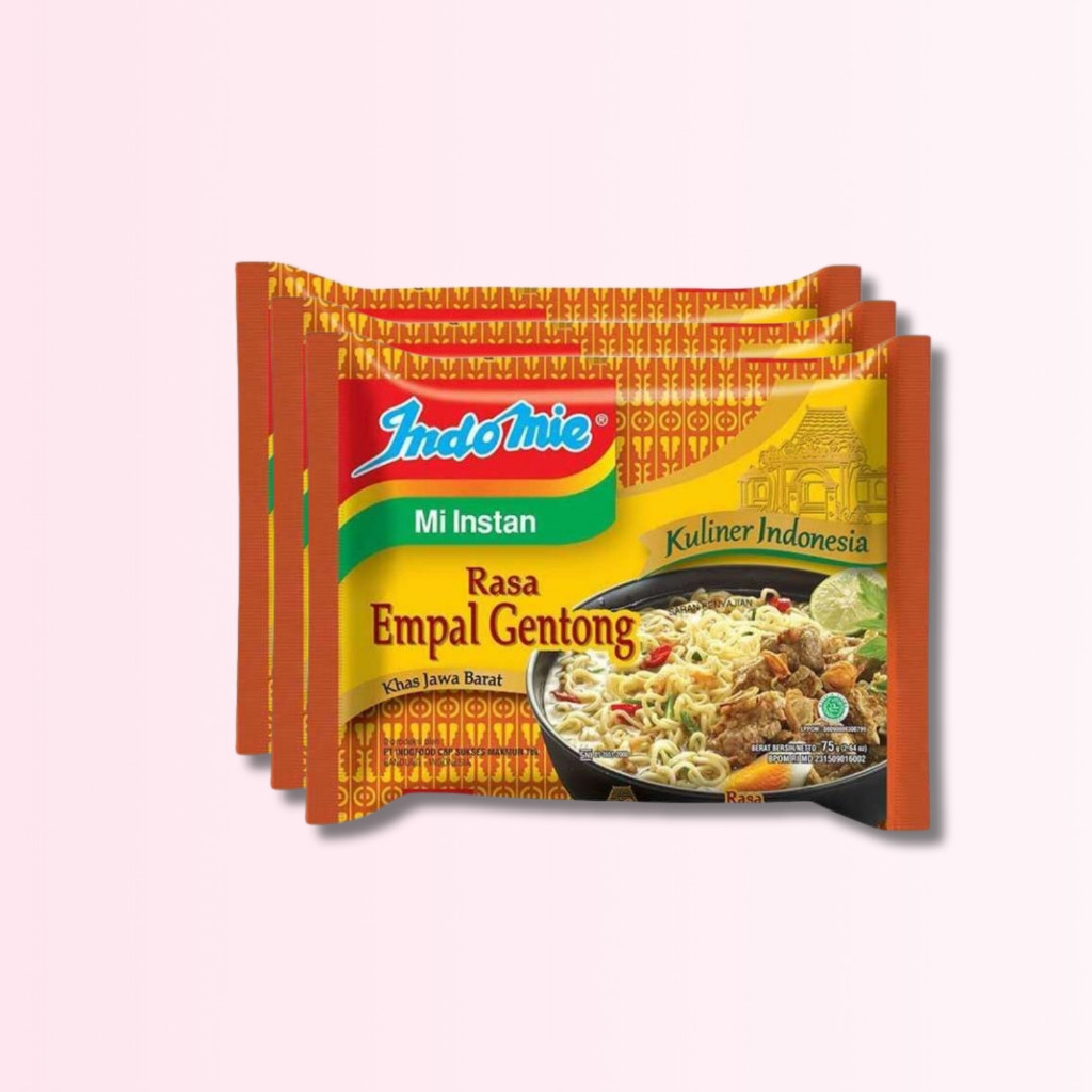 

Indomie Kuah Rasa Empal Gentong 75gr Murah Satuan