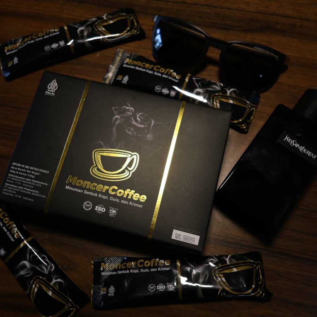 

Produk Kopi Original 100% MOONCER COFFEEE ISI 8 Saset