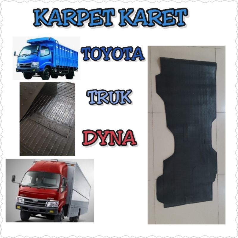 karpet alas  truk dyna depan