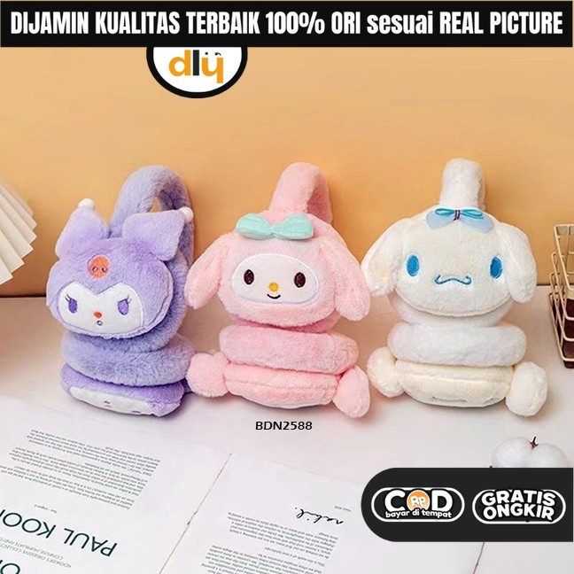 Earmuff Penutup Telinga Anak Bayi Dewasa My Melody Anti Bising Tekanan Udara Untuk Tidur Pesawat