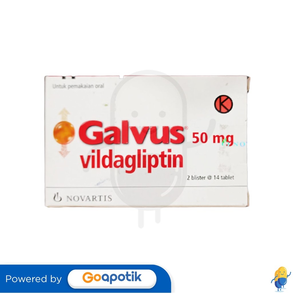 Galvus 50 Mg Box 28 Tablet
