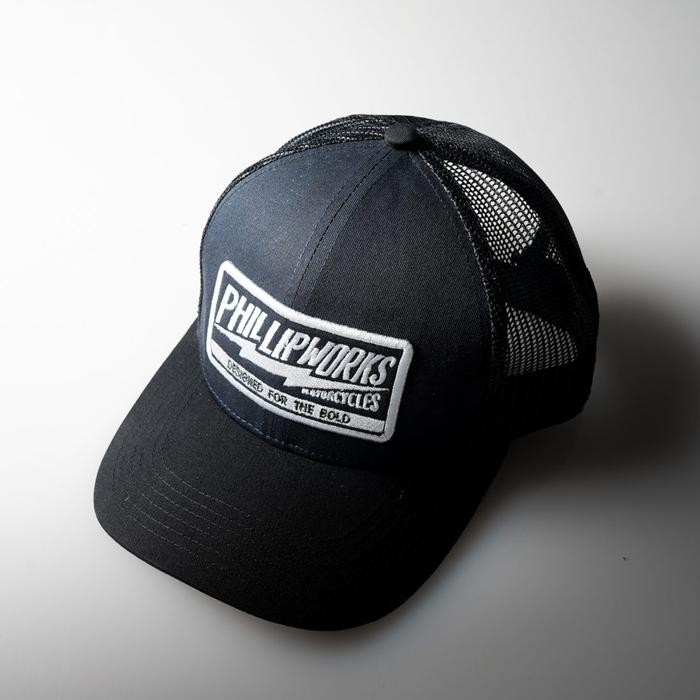 TOPI PHILLIP WORKS TRUCKER LIGHTING BLUE