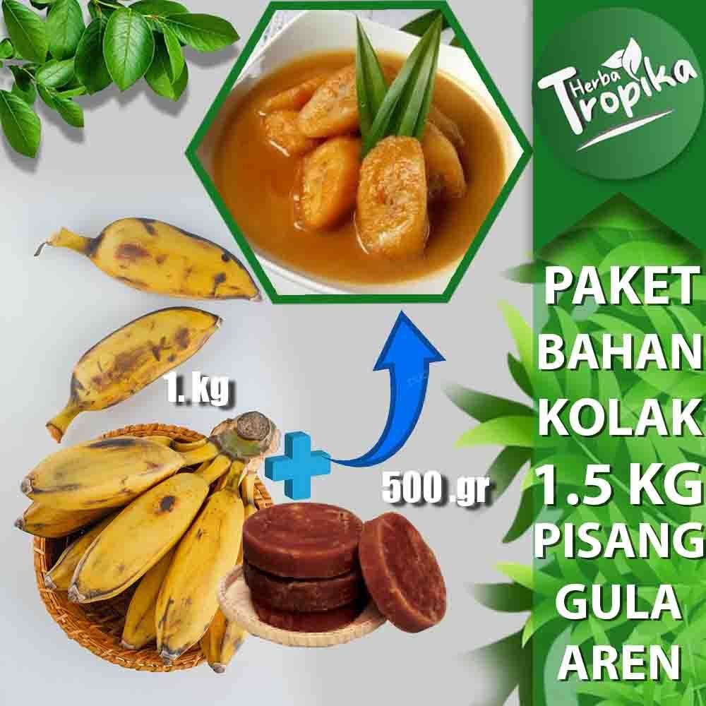 

Paket Bahan Kolak Pisang Kepok + Gula Aren asli Toko herba tropika
