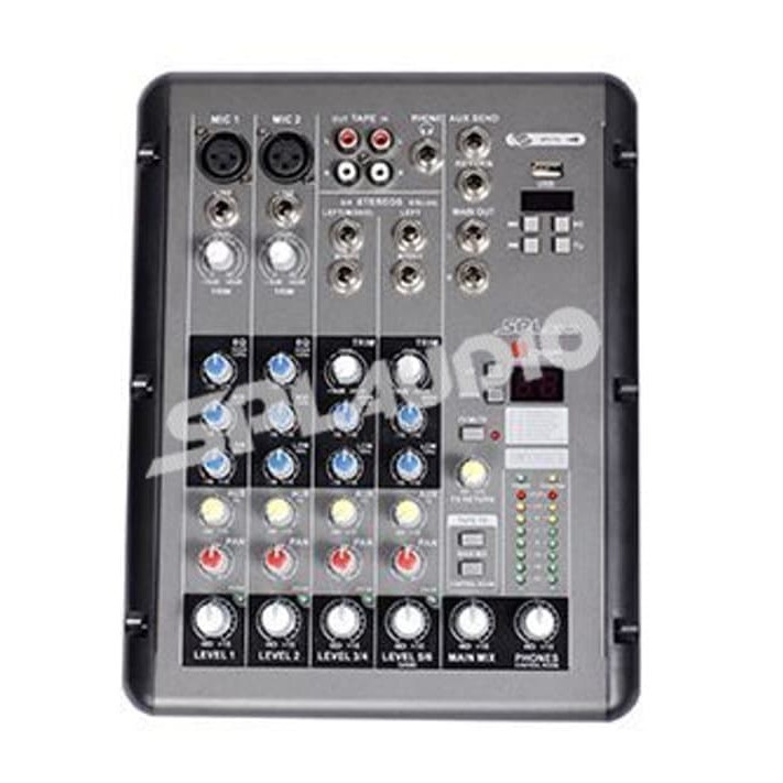 SPL Audio Mixer 6 CH RMV 6/2 FX
