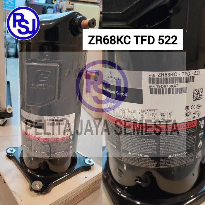 Kompresor Copeland ZR68KC-TFD-522 / Compressor Copeland ZR68KC-TFD-522 / 3PHASE ZR68