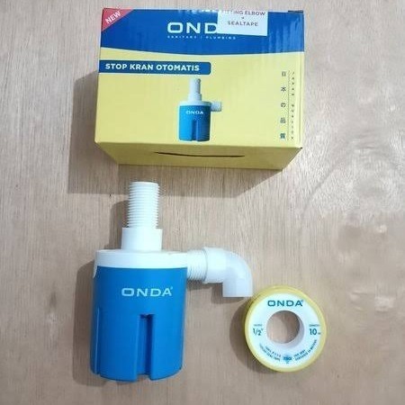 Pelampung Keran Otomatis ONDA 1/2" Stop Kran Vertikal Toren/Tangki Air