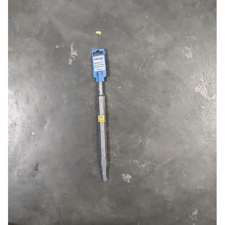 Solid Chisel Point SDS 17 X 280 MM Mata Bor Bobok Beton Lancip Pahat