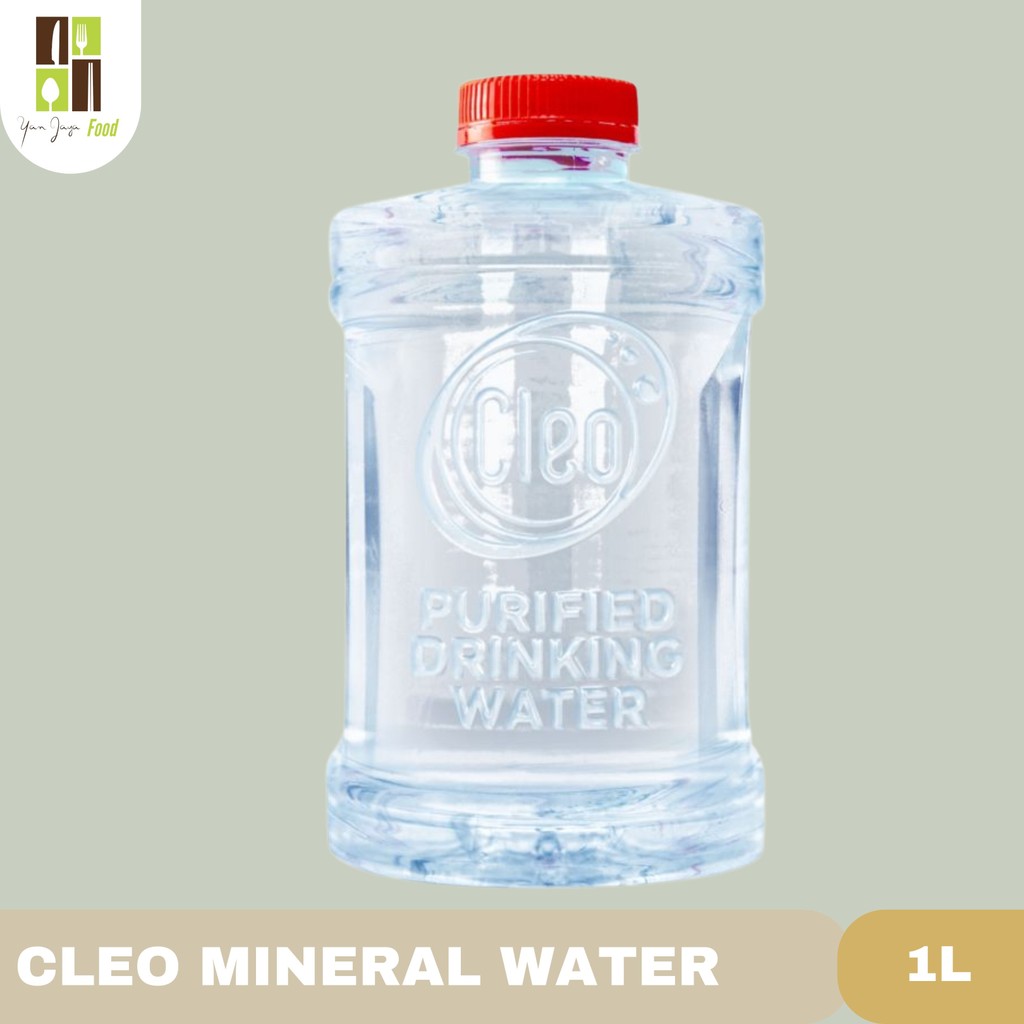 

Cleo MIneral Water 1L / Mineral Water / Air Mineral Kemasan Botol