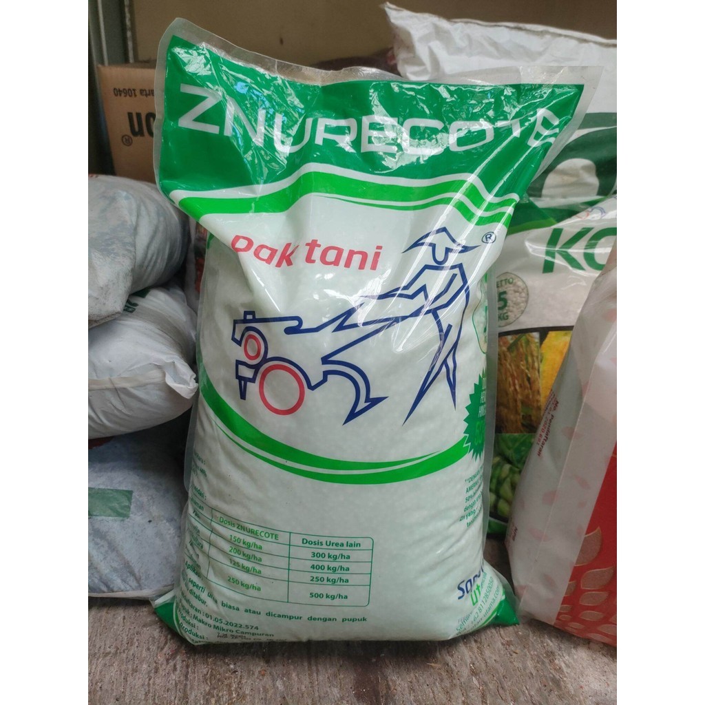Pupuk Urea Urecote Urea Pak Tani Kemasan 5 kg