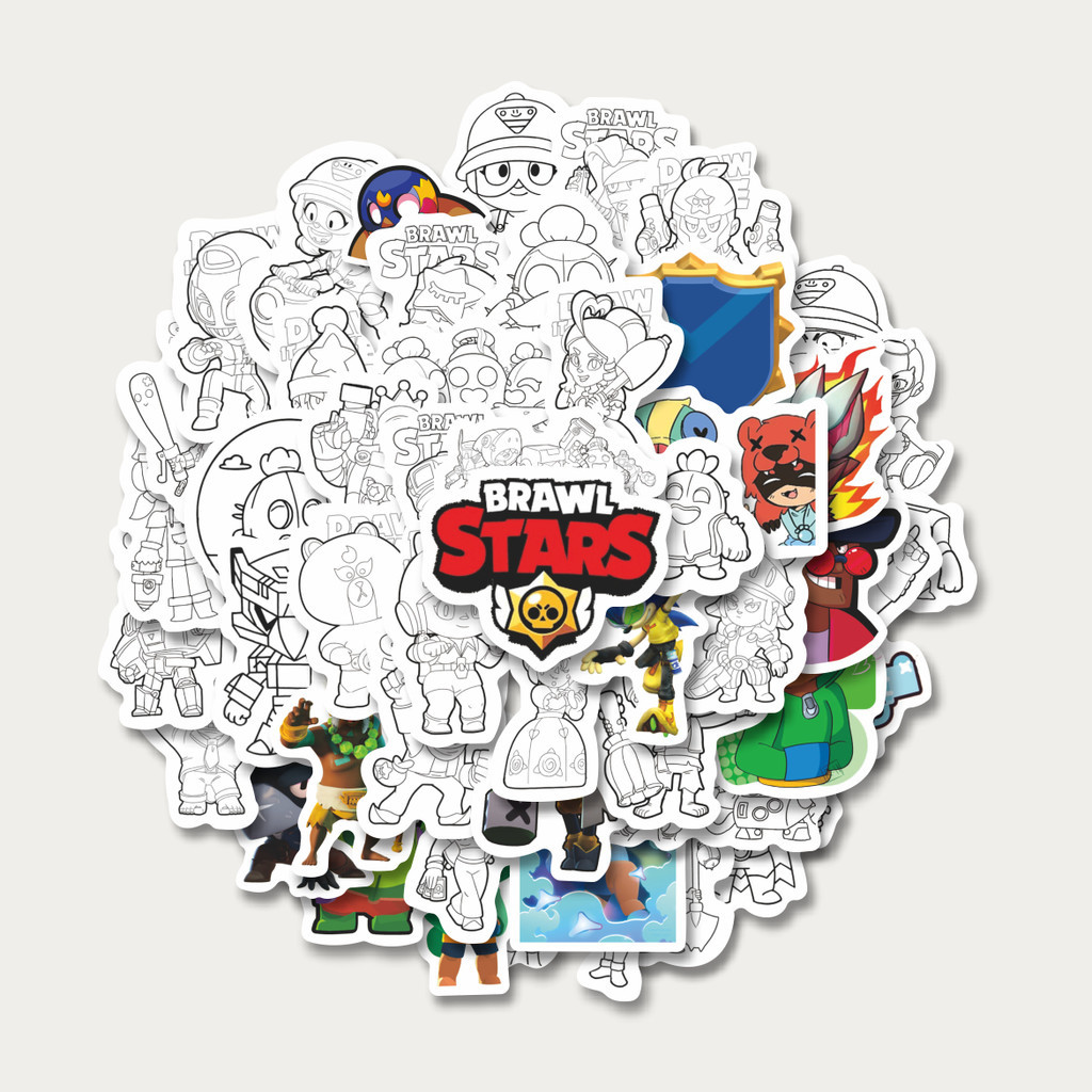 

Sticker Pack Stiker Kartun Brawl Stars [Game Pertempuran] | Sticker TUMBLR | Stiker LAPTOP KOPER HELM
