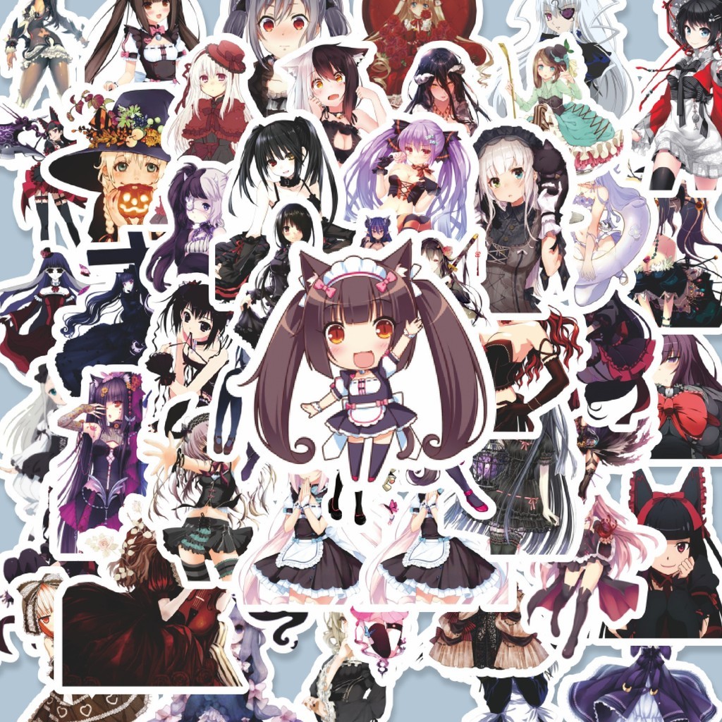

100PCS Lucu Stiker Anime Dramatical Murder Stiker Aesthetic Stiker Anti Air Stikers Berperekat Waterproof sticker decal buat Motor Helm Buku Journal Koper Casing HP Laptop Botol Minum Hadiah anak