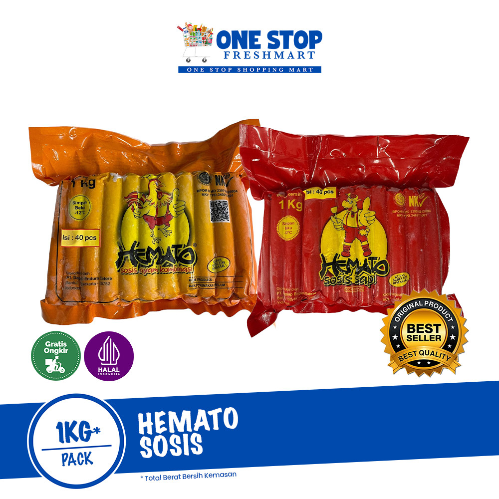 

HEMATO SOSIS AYAM - SAPI 1KG