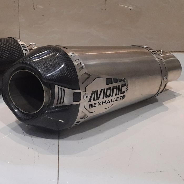 Avionic Exhaust Knalpot Underbelly Benelli tnt 249s Tnt 250 (Slip On) - Halfcarbon