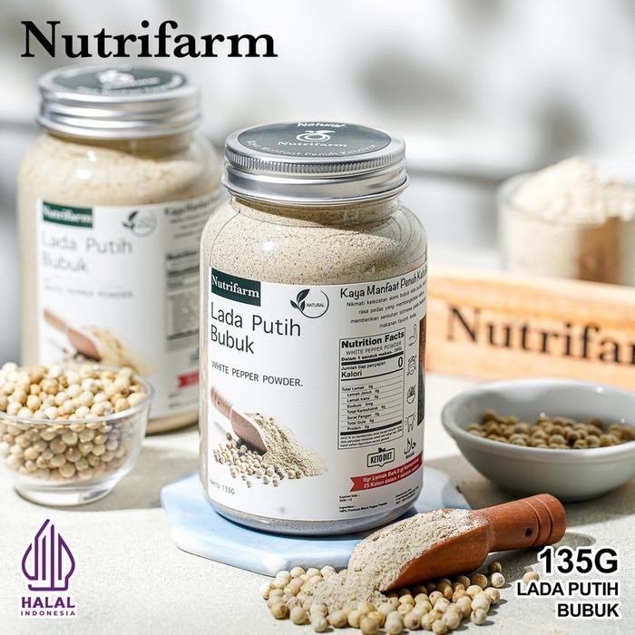 

Terlaris~[Bongkar Gudang] LADA PUTIH BUBUK 130G KOEPOE KOEPOE BUTIR BANGKA ORGANIK MPASI SACHET