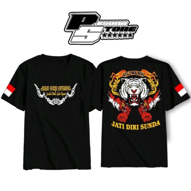 Kaos Jati Diri Sunda Siliwangi Macan Putih