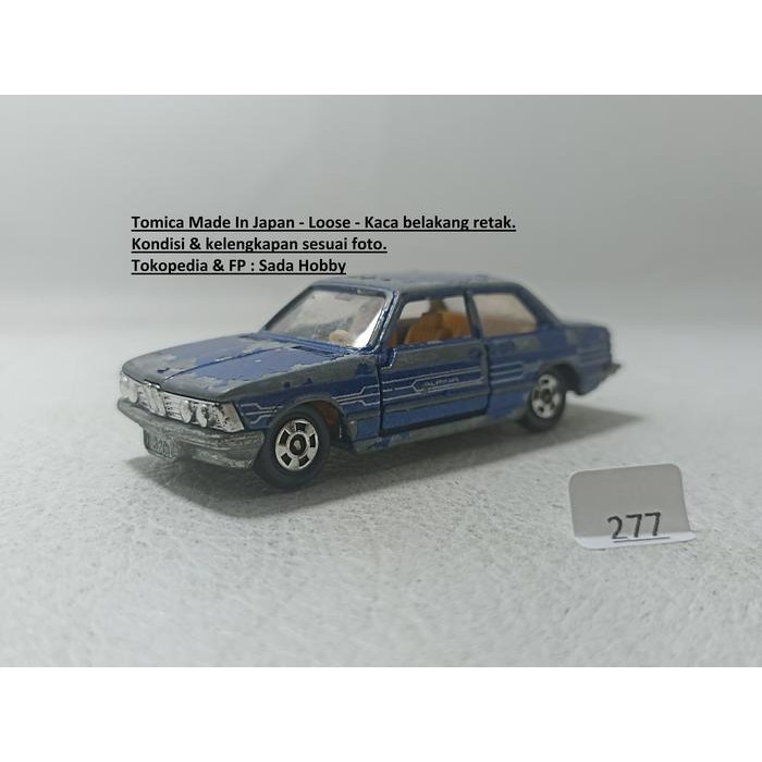 IP3... Vintage Tomica Foreign F43 BMW 320i Blue Made in Japan Unit Only 2ND