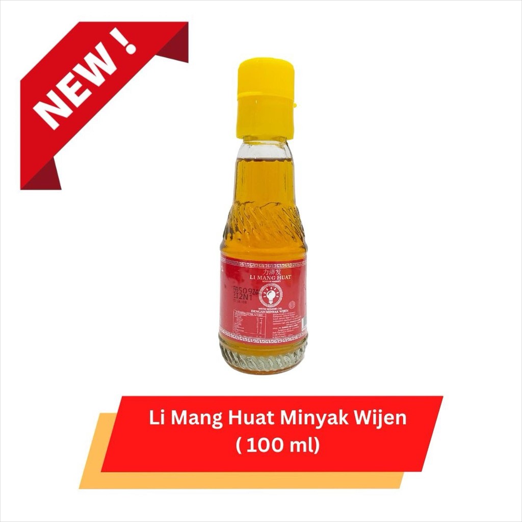 

MINYAK WIJEN / NABATI 100 ML HALAL - LI MANG HUAT (PREMIUM)