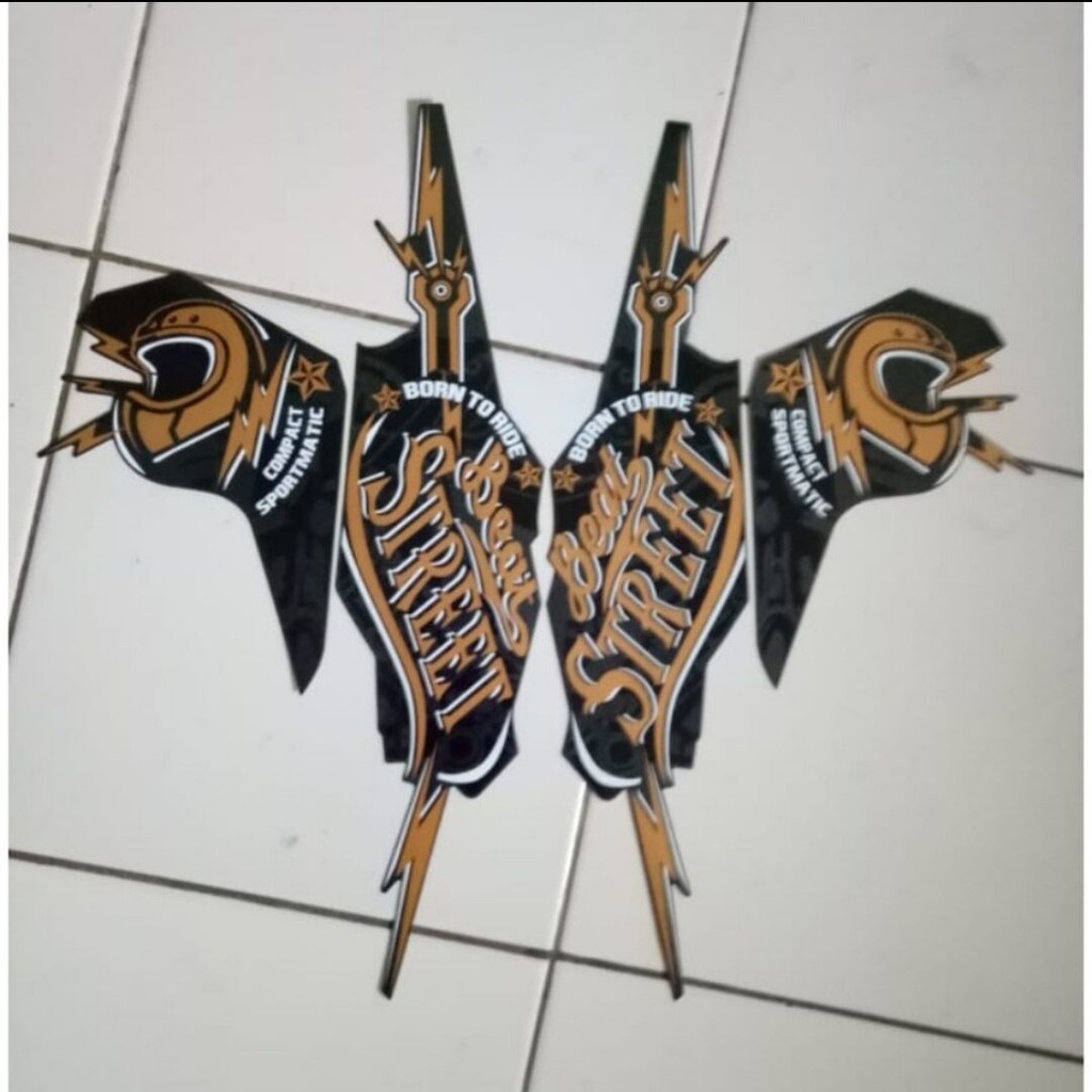 Striping Ori body Honda Beat street 2019 fi esp cbs 2019 stiker bawaan original bodi honda beat stre