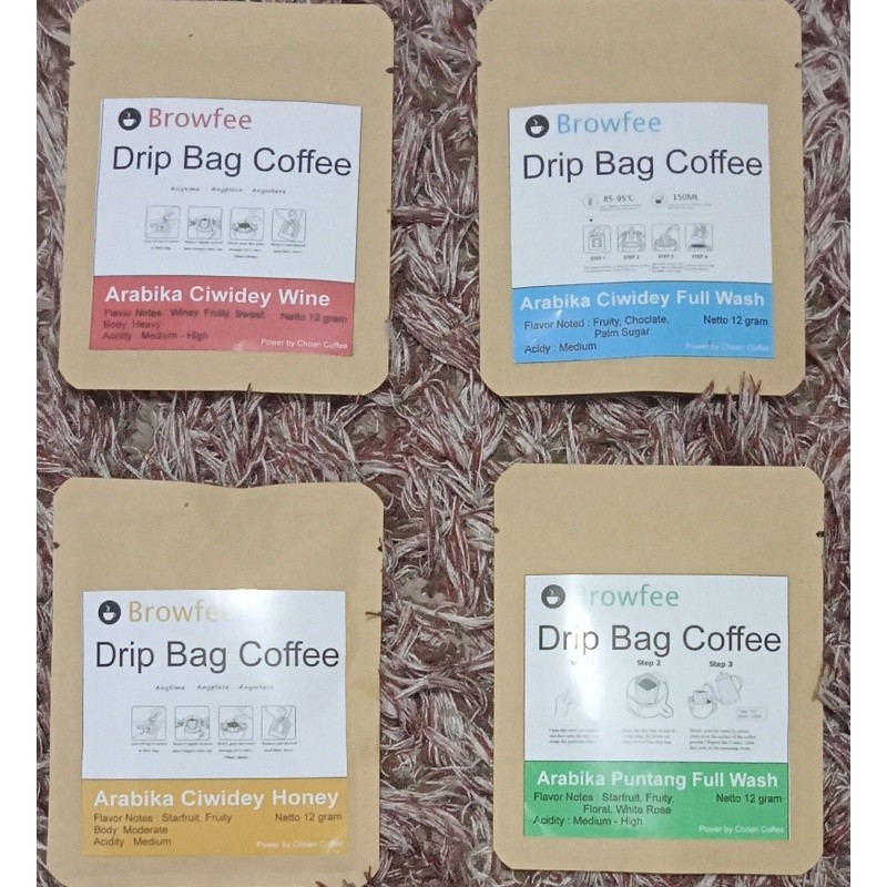 

PROMO ARABICA DRIP BAG COFFEE - KOPI ARABIKA SASET KEKINIAN