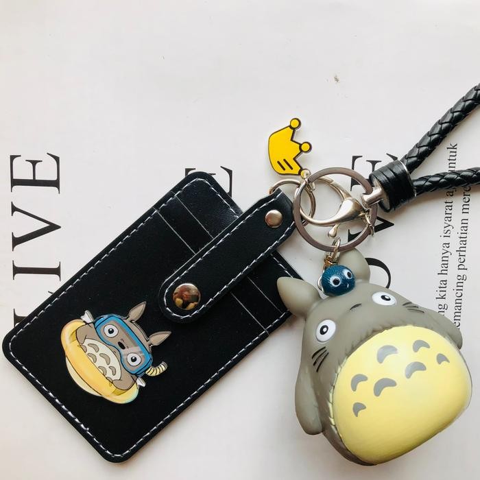 

ID card holder totoro/ gantungan kartu /lanyard/ name tag/tempat kartu - Biru