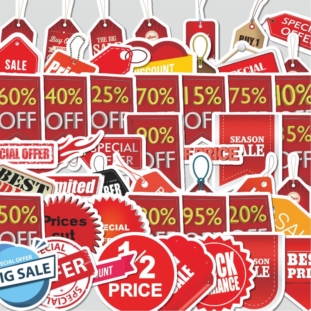 

Stiker Cutting Pack Stiker Discount Label Isi 100Pcs Series Aesthetic Lucu Keren Untuk Koper Bahan Vynil