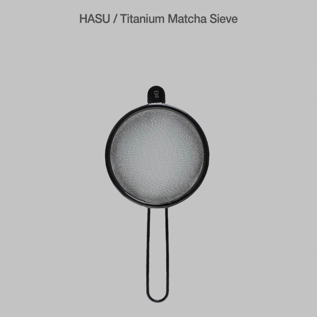 [READY STOCK] - NIKO NEKO Hasu / Titanium Matcha Sieve / Matcha Utensils