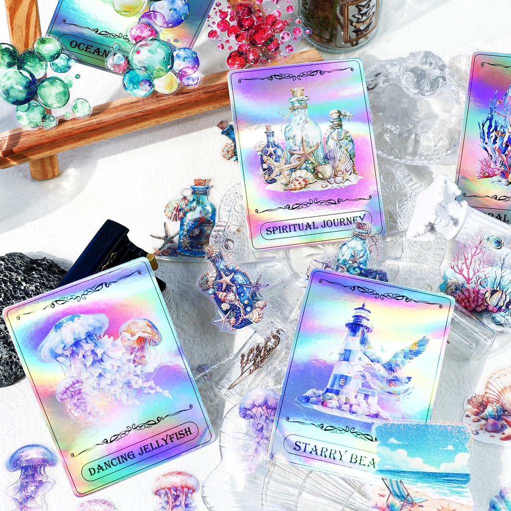 

30pcs/lot Kawaii Stationery Stickers Ocean Melody Diary Decorative Mobile Stickers Scrapbooking DIY Craft Stickers