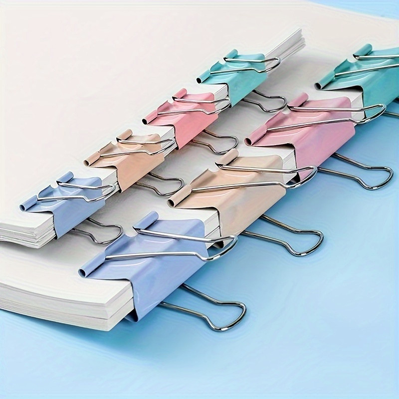 

40/60pcs Colorful long tail folder-can be used as a receipt folder and test paper folder, making it a must-have for office use.