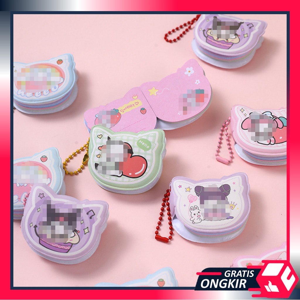 

Gratis Ongkir - S6657 Buku Kecil / Catatan Kecil dengan Gantungan Rantai / Catatan Kecil Kartun Lucu / Buku Catatan Gantung