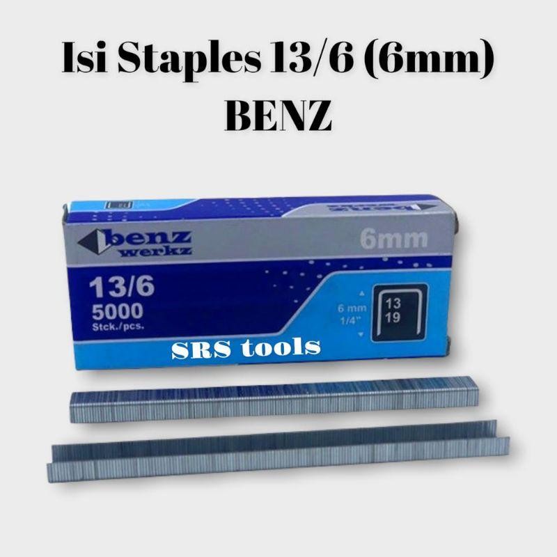 

BENZ Isi Staples Tembak 13/6 6mm / Refill Stapler R23 6 mm