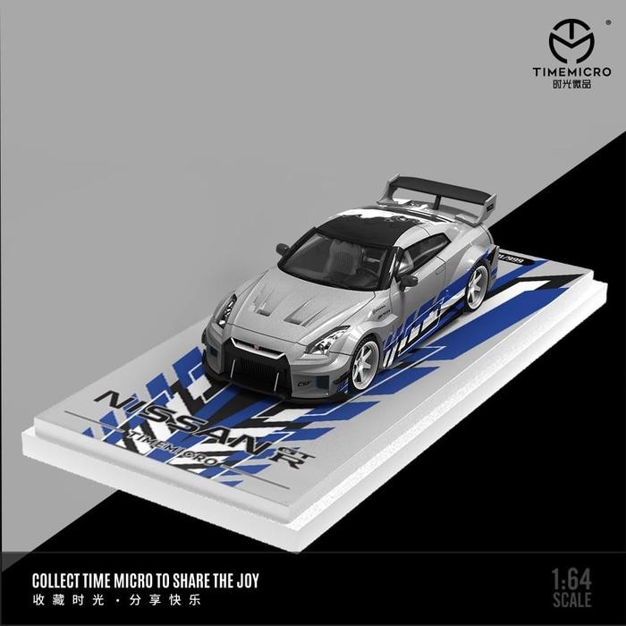 ORIGINAL TM641529 - Time micro 1/64 Nissan GT-R R35 custom Fast & Furious