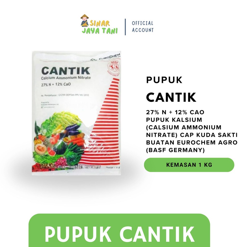 Pupuk Cantik NPK Kemasan 1 kg