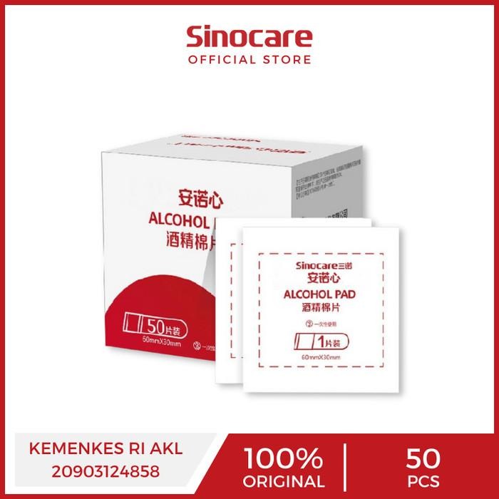 Sinocare Alcohol Pad - Tisu Alkohol