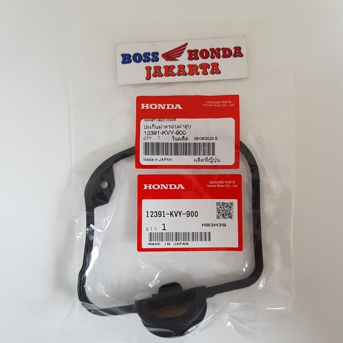 12391-KVY-900 : ORING KARET HEAD / KARET COVER SILINDER HEAD / GASKET HEAD COVER BEAT LAMA KARBU & S