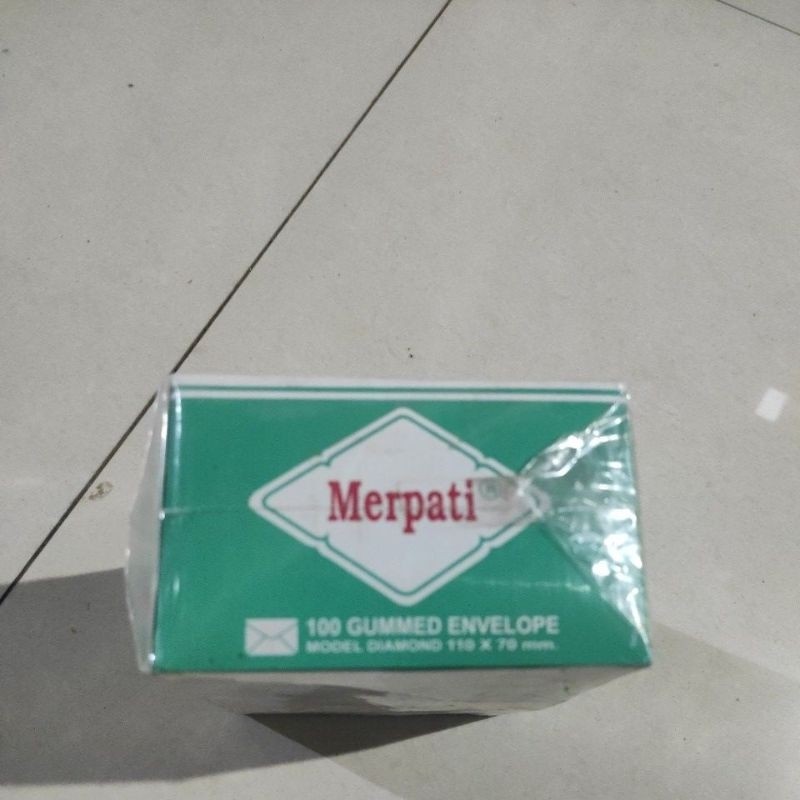 

[ORIGINAL] PG MERPATI AMPLOP Putih Polos Ukuran Kecil