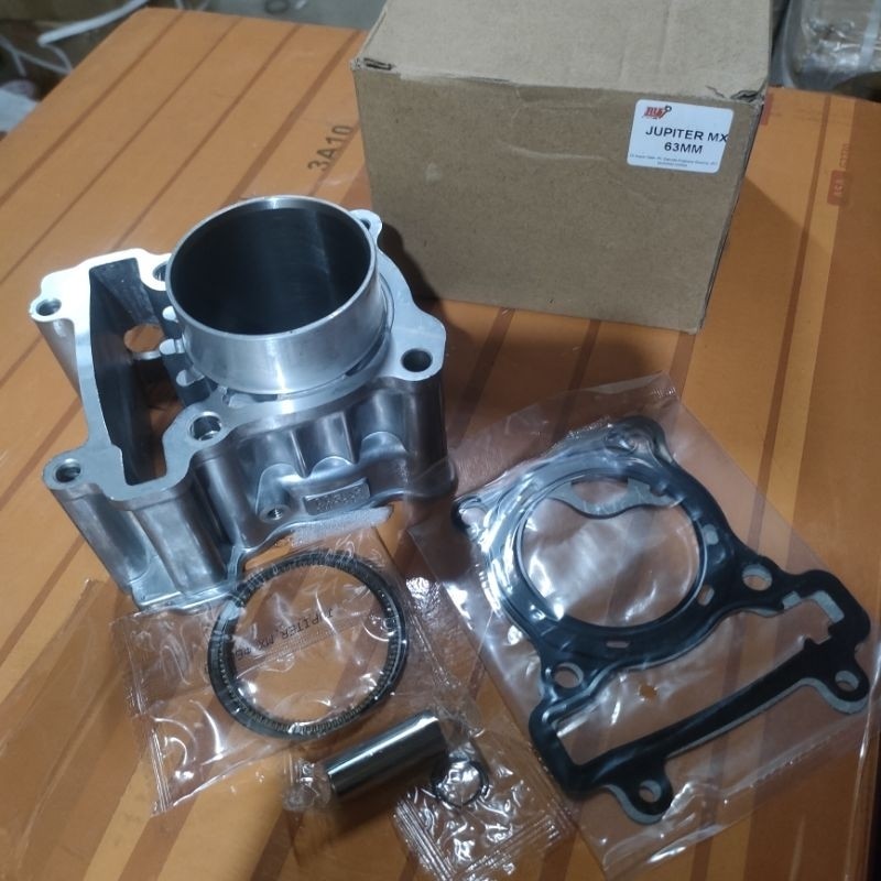 blok seher assy jupiter mx bore up 63 mm racing silinder block boring plus packing paking (AWM)