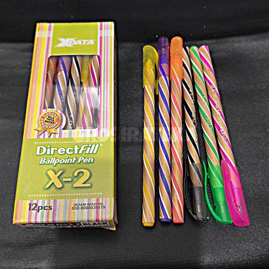 

PULPEN, BOLPEN, BOLPOINT XDATA X2 HITAM