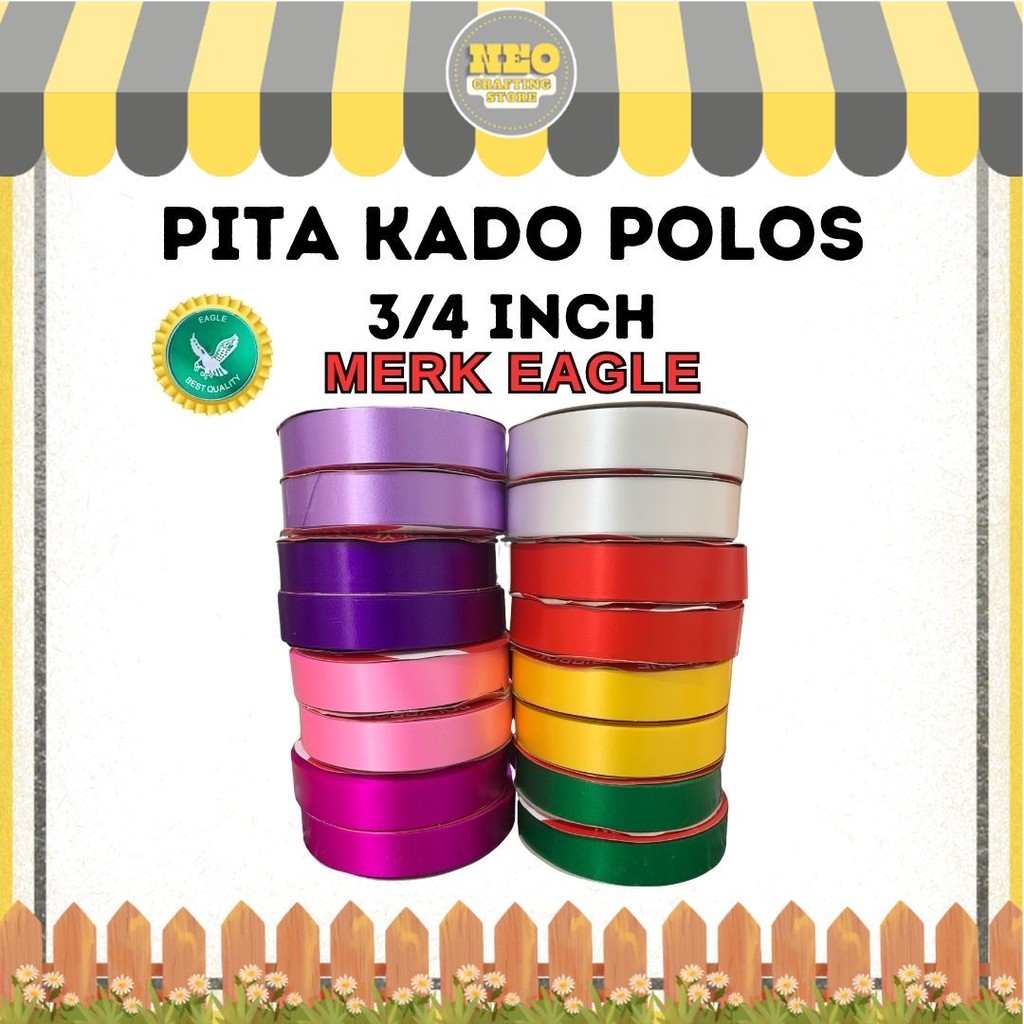 

Pita Kado 3/4 Inch / Pita Jepang 2 cm EAGLE