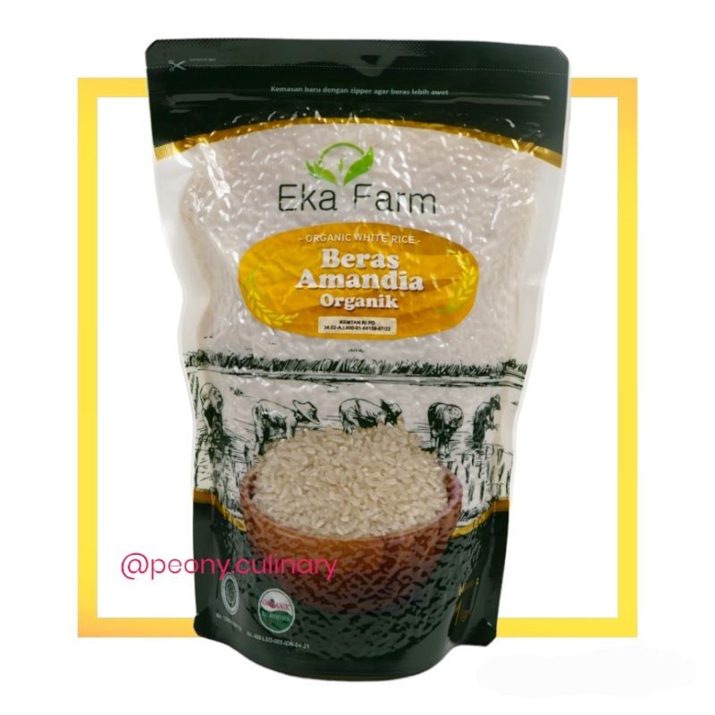 

BERAS DIABETES / DIABERICE / AMANDIA ORGANIK EKAFARM 1 KG VAKUM