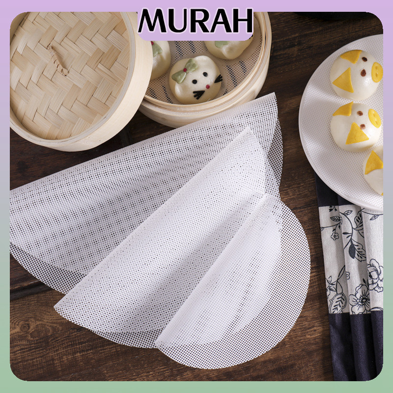 24/32/40CM Alas Kukusan Silikon Anti Lengket/Tatakan Kukusan Bahan SILIKON/Alas Kukusan Anti Lengket