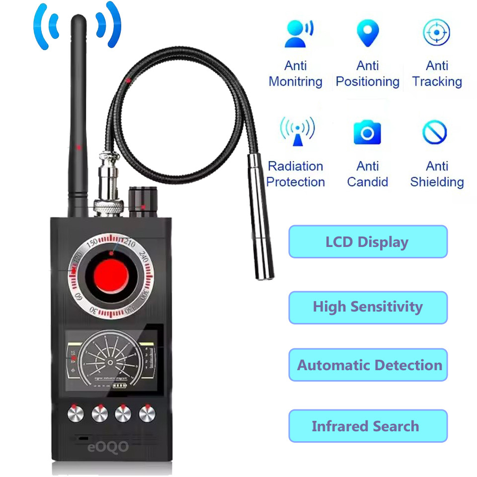 K68 Wireless Detector Wifi Cameras GSM Audio GPS Devices Detector Hidden Spy Camera/Bugging device S