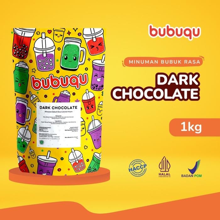 

Hot Produk Dark Choco Powder Drink Bubuqu 1 Kg - Minuman Bubuk Cokelat Terbaik dan Terlaris