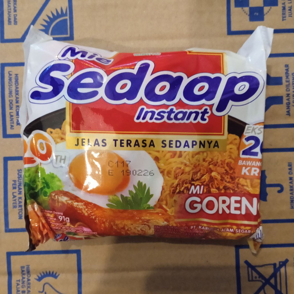 

SEDAAP SEDAP MIE GORENG Mie Sedaap