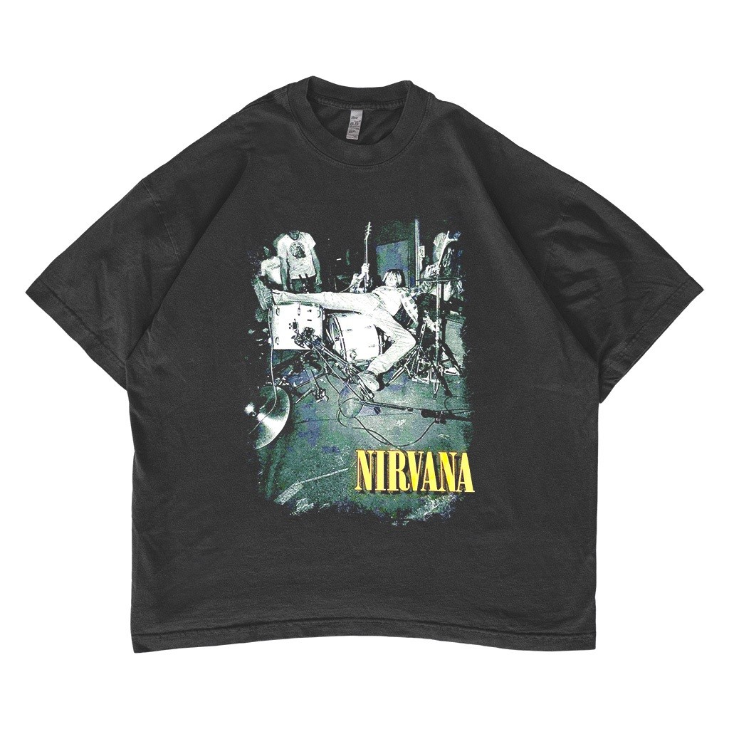 [BS] Nirvana Bootleg Oversized T-shirt Vintage Band