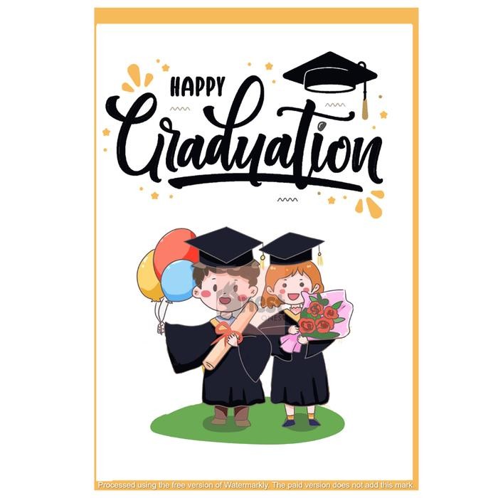 Terbaru Totebag Totebag Happy Graduation Tas Kado Wisuda Kanvas Lucu Souvenir Goodiebag TK SD SMP SM