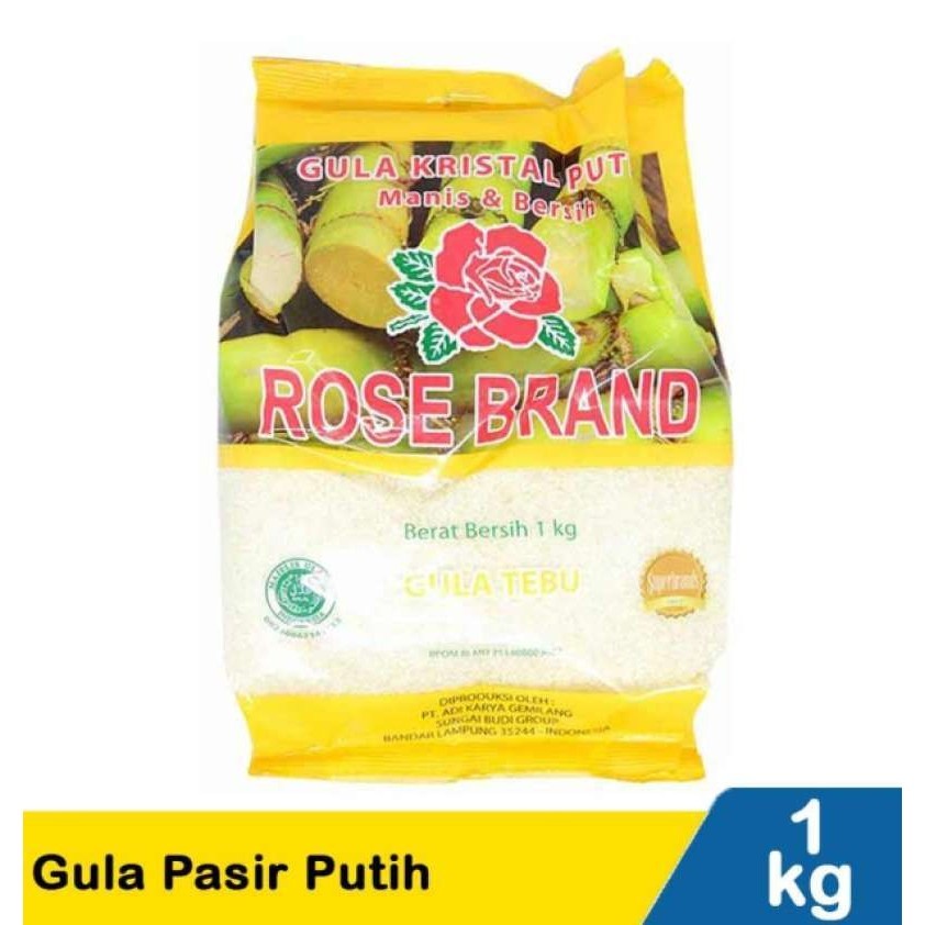 

gula rose brand 1kg kuning