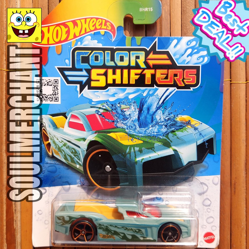 Hot Wheels Color Shifters Hypertruck Biru Mobil Truck Berubah Warna