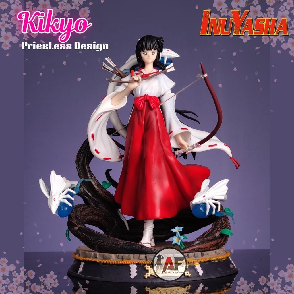 Action Figure Statue Inuyasha Kikyo Priestess ver. Miko design