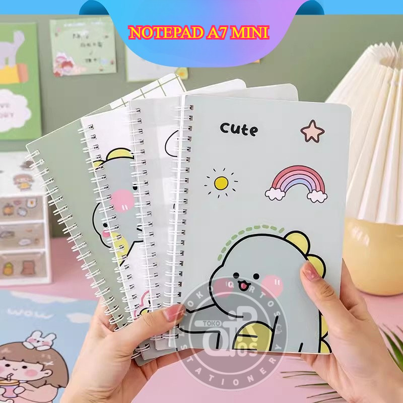 

Aimilo Notebook A5 A7 Buku Diary Aesthetic Buku Jurnal Buku Catatan Note Stiker Buku Tulis Aesthetic