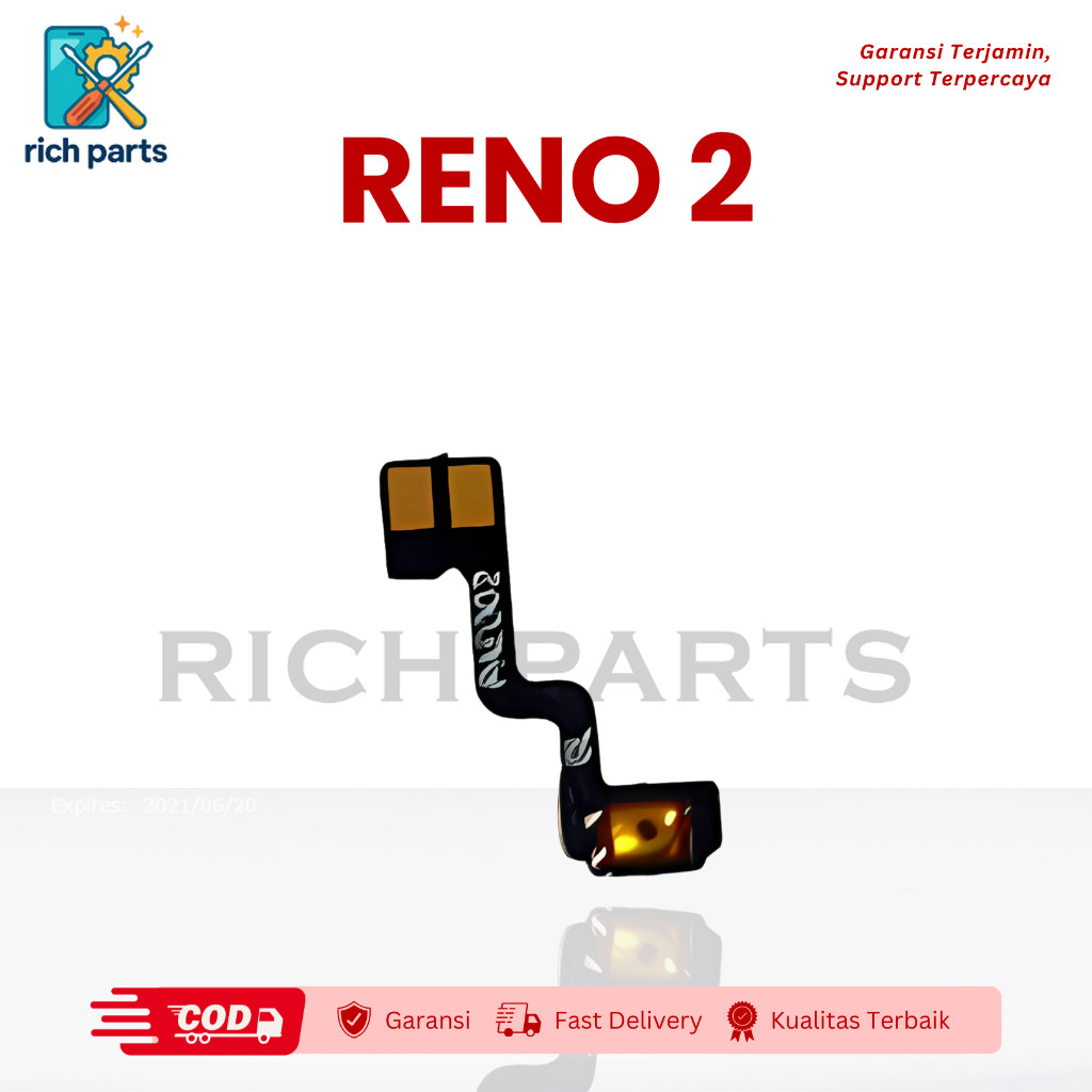 Flexible On Off Oppo Reno 2 Fleksibel Rich Parts